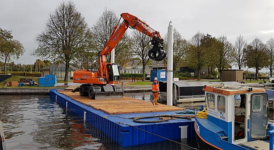 Een van onze projecten in gebruik